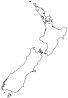 nz map outline